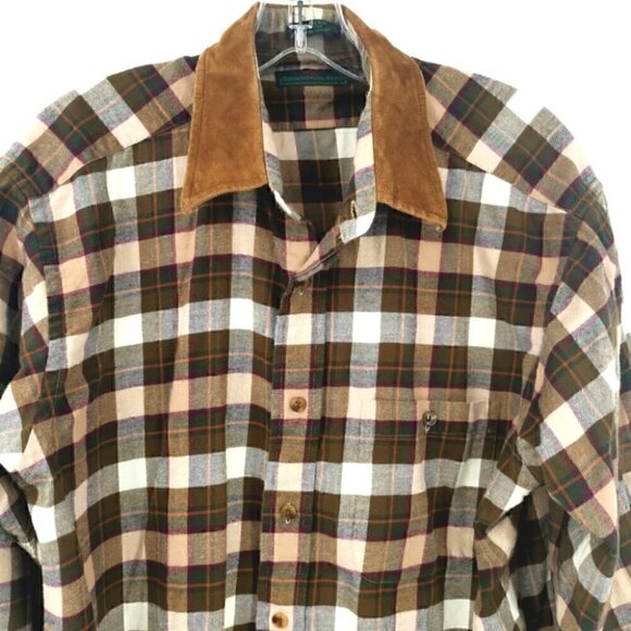 Abercrombie & Fitch Men's M Buttoned Plaid Shirt - Picture 2 of 16